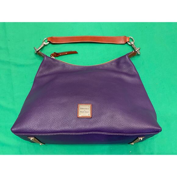 Dooney & Bourke Pebble Grain Leather Hobo Shoulder Bag. Product code J13545399 - Picture 5 of 11